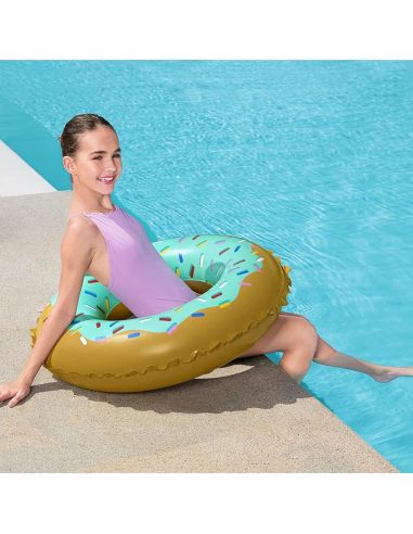 Bouée Gonflable Sweet Donut - Diamètre : 91 cm