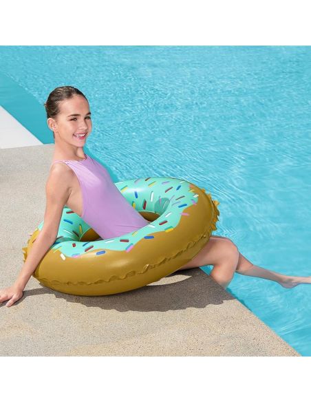 Bouée Gonflable Sweet Donut - Diamètre : 91 cm