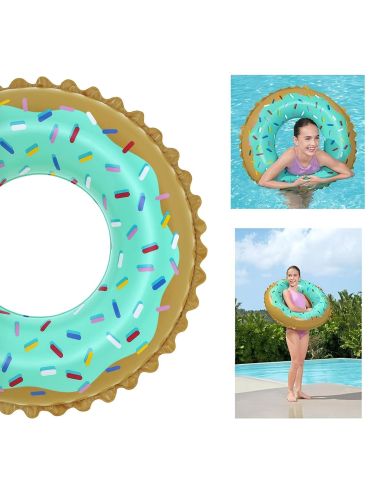Bouée Gonflable Sweet Donut - Diamètre : 91 cm