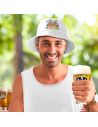 Chapeau bob "BTP - Bière - Tong - Pétanque " - Taille Unique