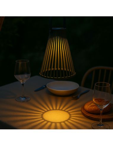 Lampe Solaire Extérieure Suspendue ou à Poser LED - Disponible en 3 Couleurs