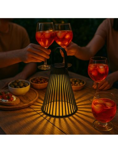 Lampe Solaire Extérieure Suspendue ou à Poser LED - Disponible en 3 Couleurs