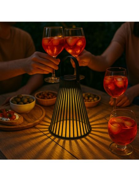 Lampe Solaire Extérieure Suspendue ou à Poser LED - Disponible en 3 Couleurs