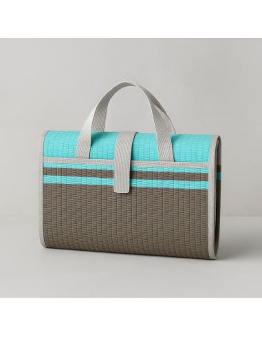 Natte de Plage Pliante 2 Places - 2 Modèles Disponibles - Dimension : 198 x 153 cm