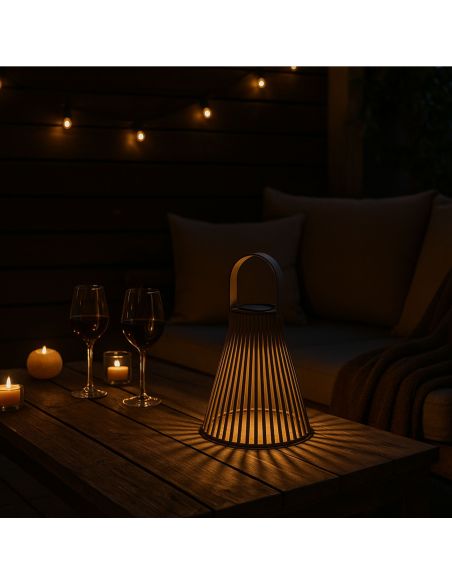 Lampe Solaire Extérieure Suspendue ou à Poser LED - Disponible en 3 Couleurs