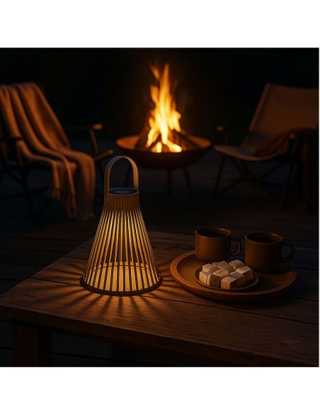 Lampe Solaire Extérieure Suspendue ou à Poser LED - Disponible en 3 Couleurs