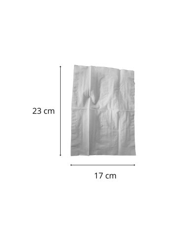 2 Packs de 100 Serviettes En Papier Pour Distributeur de serviettes - Dimensions : 12 x 8 cm
