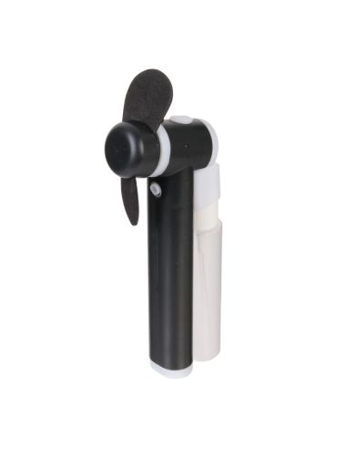 Ventilateur Portable à Piles avec Brumisateur Intégré -  4 Couleurs Disponibles