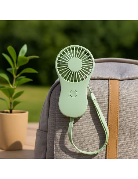 Ventilateur Portable à Piles avec Dragonne - 3 Modèles Disponibles