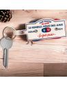 Porte Clés Marqueur De Poche Pétanque Club - 13 x 4 cm