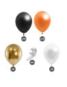 Kit Arche Ballons Halloween Quadricolore - Dimensions : 3 mètres