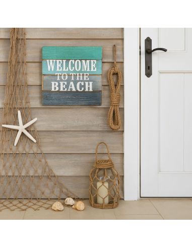 Cadre en Bois en Relief "Bord de Mer" - 3 modèles Différents - Dimensions : 30 x 30 x 5 cm