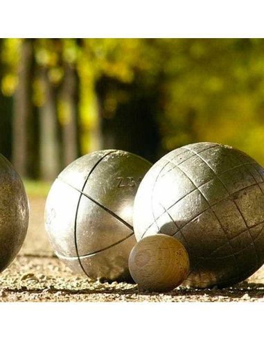 Lot de 3 Cochonnets de Pétanque en Bois