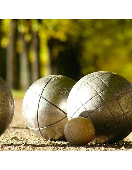 Lot de 3 Cochonnets de Pétanque en Bois