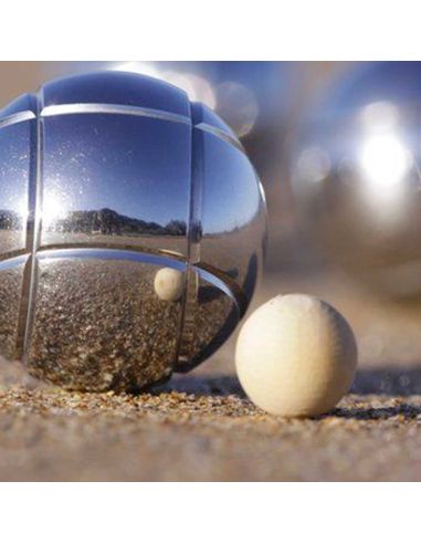 Lot de 3 Cochonnets de Pétanque en Bois