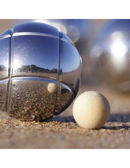 Lot de 3 Cochonnets de Pétanque en Bois