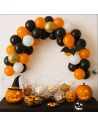 Kit Arche Ballons Halloween Quadricolore - Longueur : 3 mètres