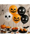 Sachet de 6 Ballons Halloween - Dimension : 30 x 30 cm