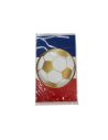 Guirlande de Fanions France en Papier 5m – Décoration Supporter Tricolore avec Ballons de Football pour Soirées et Événements Sp
