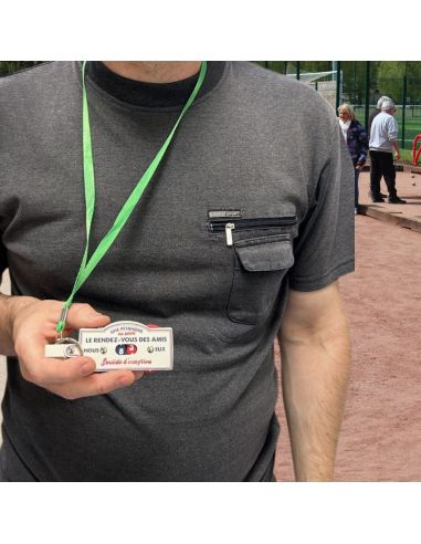 Porte Clés et Tour de Cou - Compteur de Points Pétanque