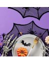 Lot de 2 napperons Halloween - Diamètre 30 cm