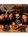 Lot de 2 napperons Halloween - Diamètre 30 cm