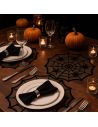 Lot de 2 napperons Halloween - Diamètre 30 cm