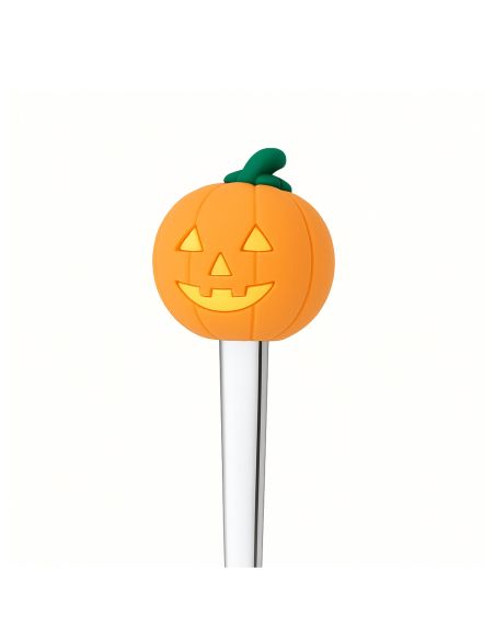 Lot de 4 Cuillères à café Thème Halloween - Matière : Acier inoxydable