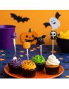 Lot de 4 Cuillères à café Thème Halloween - Matière : Acier inoxydable