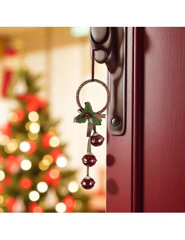 Décor Noël pour poignée de porte - Disponible en 2 modèles