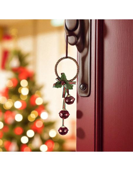 Décor Noël pour poignée de porte - Disponible en 2 modèles