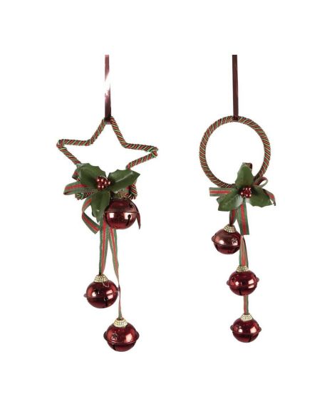 Décor Noël pour poignée de porte - Disponible en 2 modèles