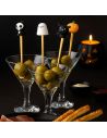 Coffret de 6 Cuillères à café Thème Halloween - Matière : Acier inoxydable