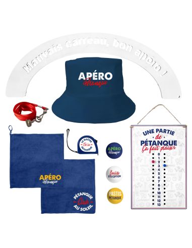 Pack Pétanque avec Demi-cercle - Contient : 7 Produits