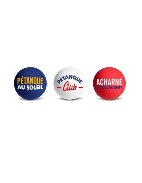 Pack Pétanque avec Demi-cercle - Contient : 7 Produits - Variations Disponibles