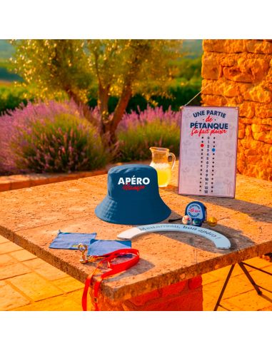 Pack Pétanque avec Demi-cercle - Contient : 7 Produits - Variations Disponibles