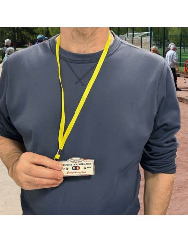 Porte Clés et Tour de Cou - Compteur de Points Pétanque
