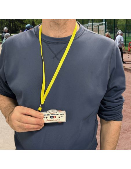 Porte Clés et Tour de Cou - Compteur de Points Pétanque