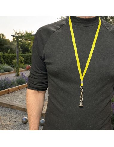 Ramasse Boule de Pétanque Aimanté - 4 Couleurs de Ruban Disponibles