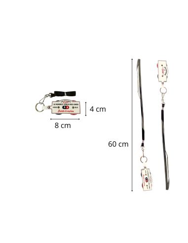 Porte Clés et Tour de Cou - Compteur de Points Pétanque