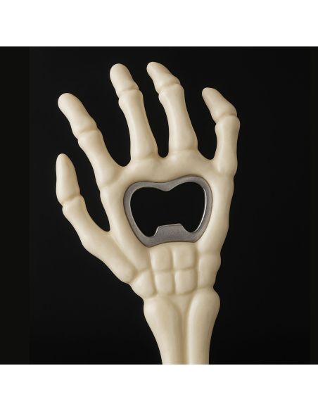 Décapsuleur en Forme de Bras de Squelette - accessoire Halloween