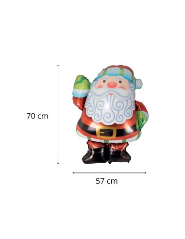 Ballon Aluminium Noël - 3 modèles Disponibles