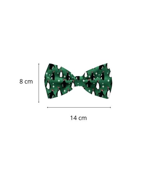 Noeud Papillon Motif Noël "Vraiment Moche" -  12 modèles Différents