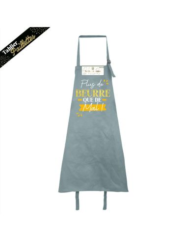 Tablier cuisine humoristique – Plusieurs messages et couleurs
