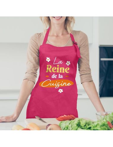 Tablier cuisine humoristique – Plusieurs messages et couleurs