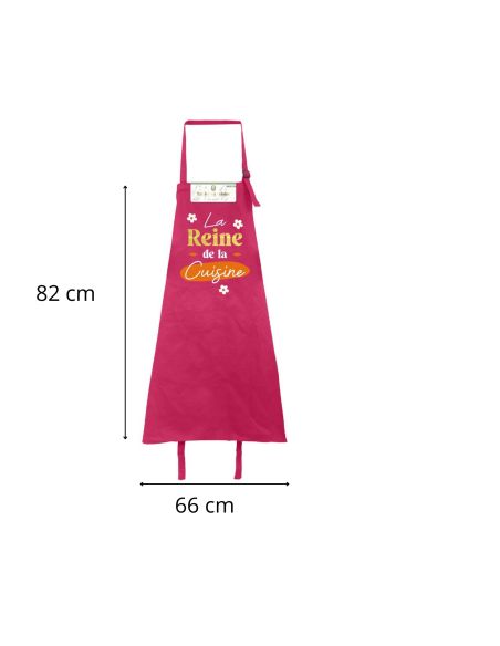 Tablier cuisine humoristique – Plusieurs messages et couleurs