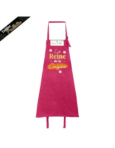 Tablier cuisine humoristique – Plusieurs messages et couleurs