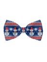 Noeud Papillon Motif Noël "Vraiment Moche" -  12 modèles Différents