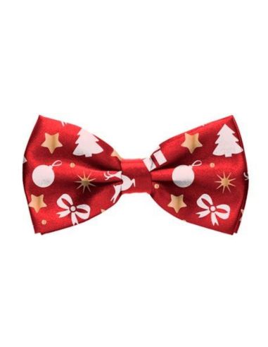 Noeud Papillon Motif Noël "Vraiment Moche" -  12 modèles Différents