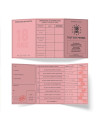 Faux Permis Humoristique " 18 ans Permis de Fêter sa Majorité" - Dimensions : 44 x 20,5 cm